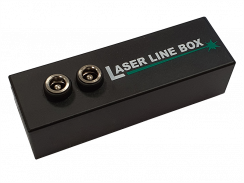 Laser line box zelený se zdrojem