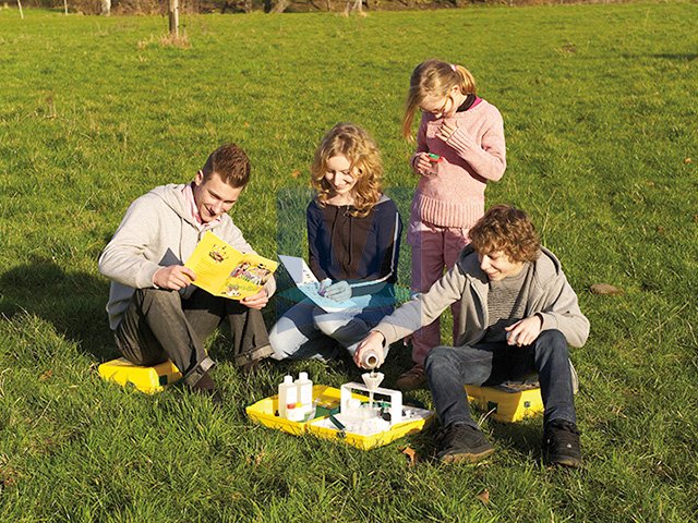 EcoLabBox - kufřík životní prostředí, práce v terénu