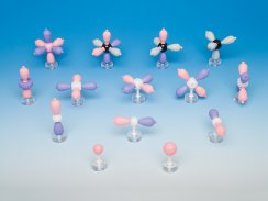 Molymod atomové orbitaly – 14 modelů