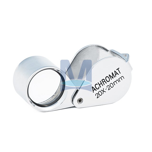Lupa 20× achromatická triplet zavírací, zp 8 mm