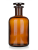 Láhev úzkohrdlá reagenční, hnědá