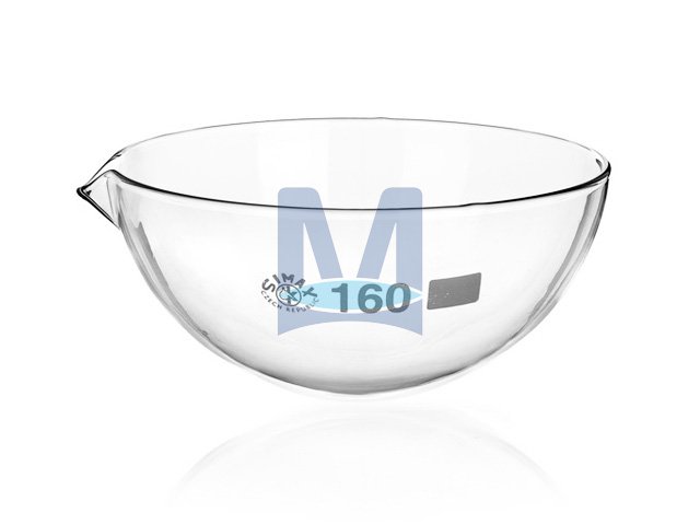 Miska odpařovací s kulatým dnem a výlevkou Miska odpařovací s kulatým dnem a výlevkou