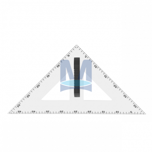 Trojúhelník 45° a 50 cm