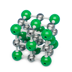 Molymod - chlorid sodný