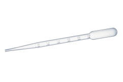Pasteurova pipeta dělená 3 ml