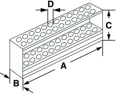Stojánek na zkumavky rozměry