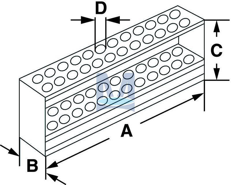 Stojánek na zkumavky rozměry