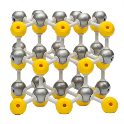 Sulfid zinečnatý – strukturní mřížka