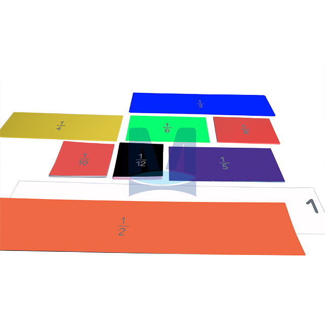 Zlomková řada demonstrační na magnetickou tabuli