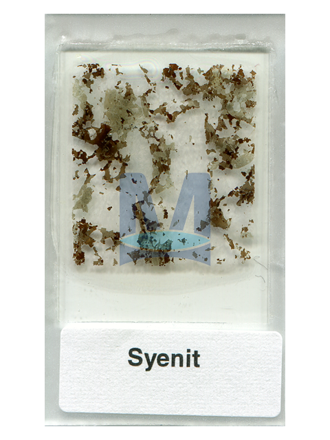 Výbrus syenitu