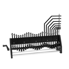 Přístroj na demonstraci podélného a příčného vlnění
