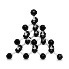 Molymod model struktury diamantu