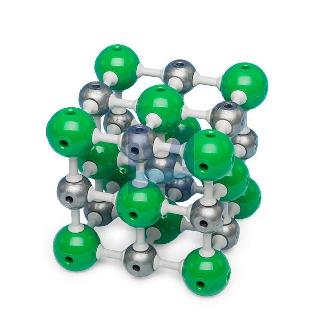 Molymod - chlorid sodný