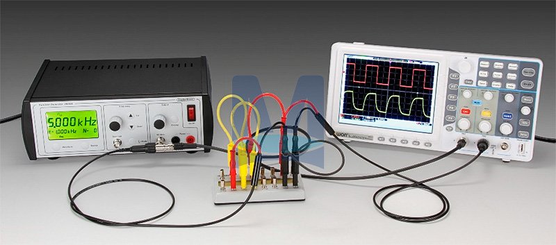 Blok - LCR obvod: ukázka zapojení