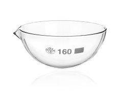 Miska odpařovací s kulatým dnem a výlevkou