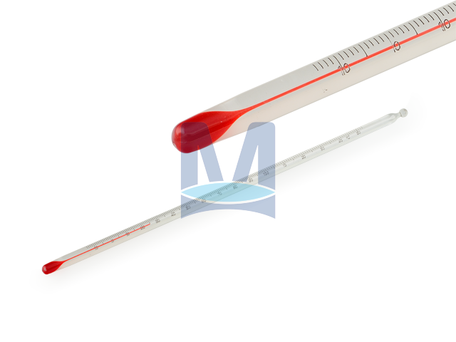 Teploměr tyčinkový org., 7 mm, -10-150 C