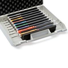 Sada 9 ks siloměrů 0,1 až 100 N v kufříku Sada 9 ks siloměrů 0,1 až 100 N v kufříku