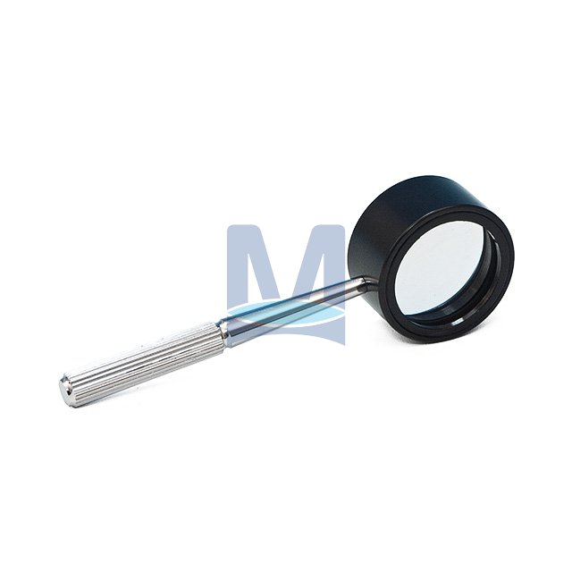 Lupa 10x, průměr 25 mm s držadlem