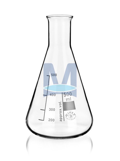 Baňka kuželová dle Erlenmeyera úzkohrdlá Baňka kuželová dle Erlenmeyera úzkohrdlá