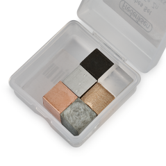 Sada krychliček pro demonstraci měrné hmotnosti