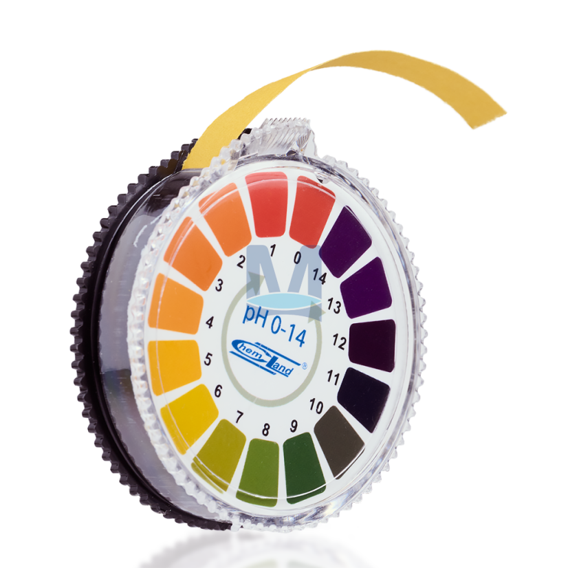 Papírek indikátorový pH 0–14, 5 m v rolce