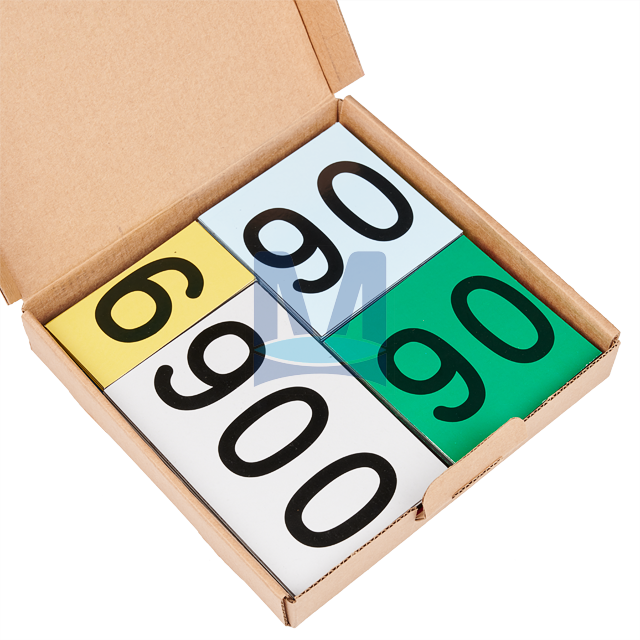 Magnetická čísla do milionu, 70 ks