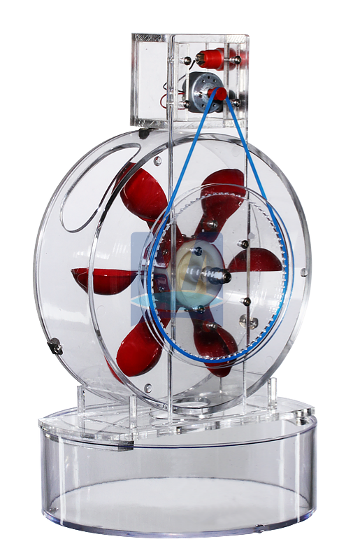 Peltonova turbína s generátorem