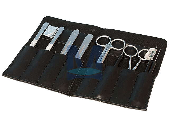 Preparační sada (9 částí) v pouzdře