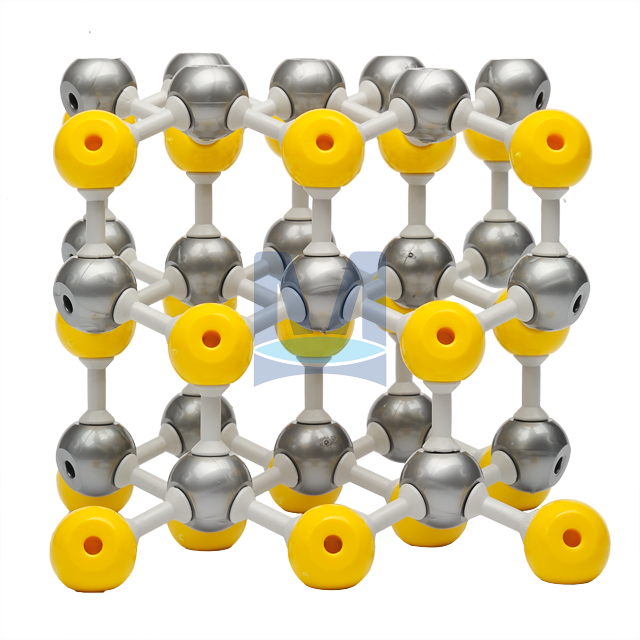 Sulfid zinečnatý – strukturní mřížka