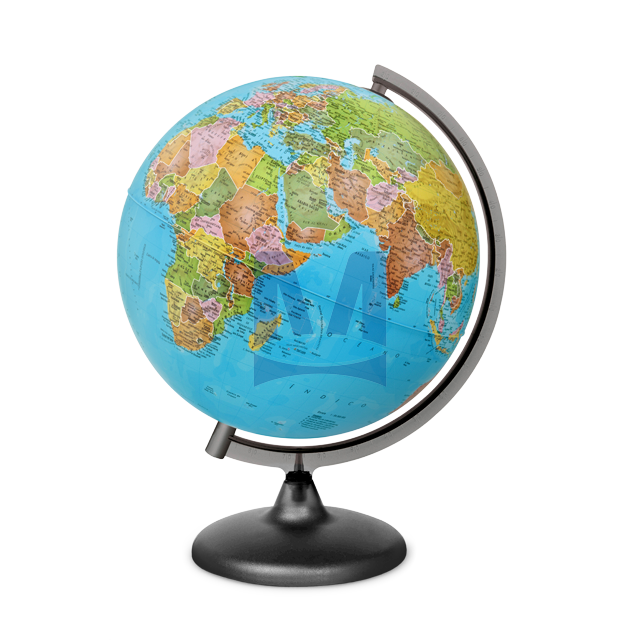 Globus Sirius politická mapa Globus Sirius politická mapa