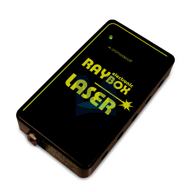 Elektronický laserový box pětipaprskový se zdrojem