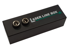 Laser line box zelený se zdrojem