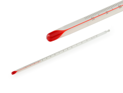 Teploměr tyčinkový org., 7 mm, -10-150 C