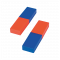 Tyčinkový magnet keramický červeno - modrý