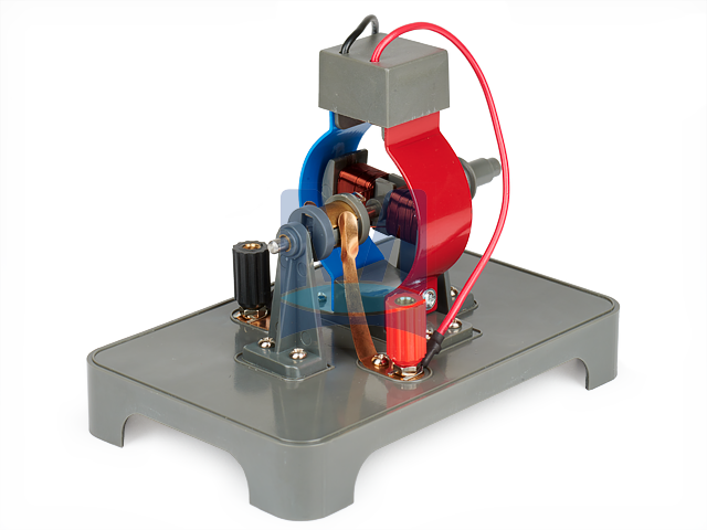 Elektromotor pro žáky - buzení elektromagnetem