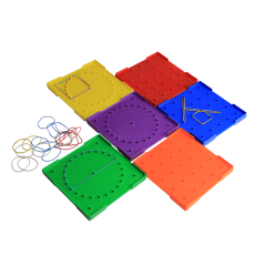 GeoBoard sada 6 oboustranných a různobarevných kusů GeoBoard sada 6 oboustranných a různobarevných kusů