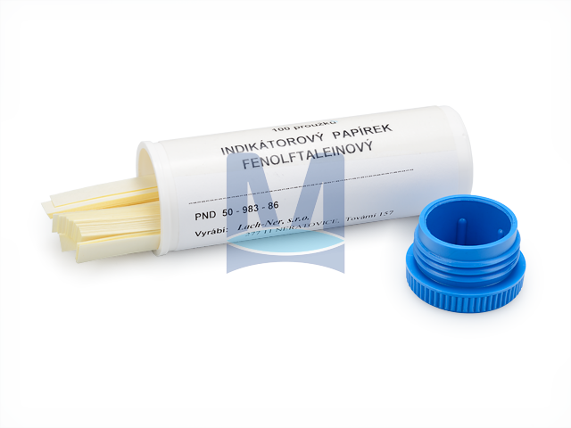 Papírek indikátorový fenolftaleinový Papírek indikátorový fenolftaleinový