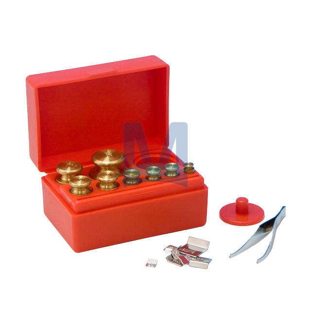 Žákovská sada závaží (16 ks 10 mg až 50 g)