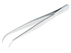 Pinzeta preparační s ohnutým ostrým hrotem 130 mm Pinzeta preparační s ohnutým ostrým hrotem 130 mm