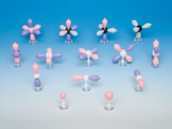 Molymod atomové orbitaly – 14 modelů