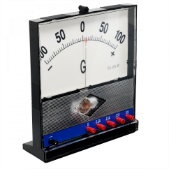 Demonstrační ampérmetr, voltmetr a galvanometr