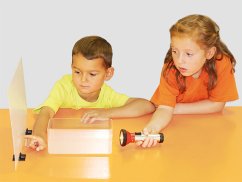 Anna a Leon experimentují se světlem a zvukem