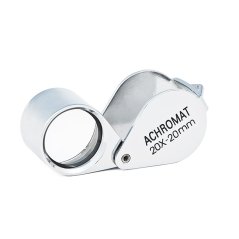 Lupa 20× achromatická triplet zavírací, zp 8 mm