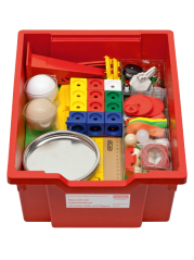 Anna a Leon experimentují s pákou, kladkou a magnetem