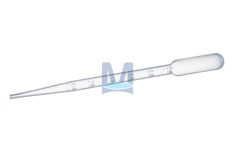 Pasteurova pipeta dělená 3 ml