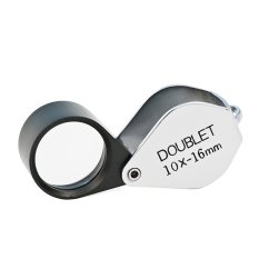 Lupa 10× achromatická triplet zavírací, zp 15 mm