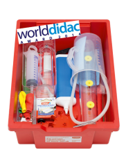 Anna a Leon experimentují s vodou a vzduchem