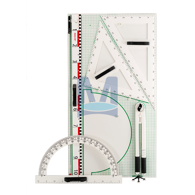 Rýsovací souprava na tabuli – sada III