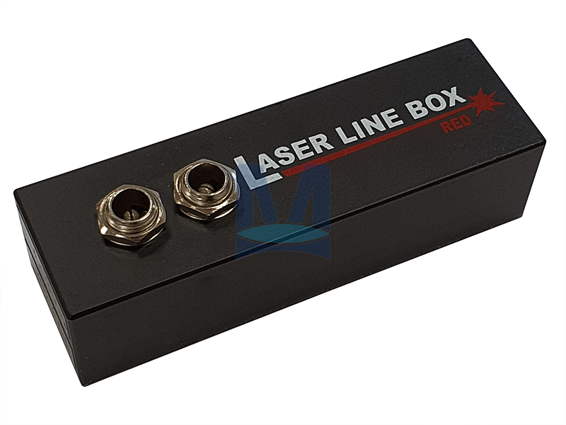 Laser line box červený se zdrojem